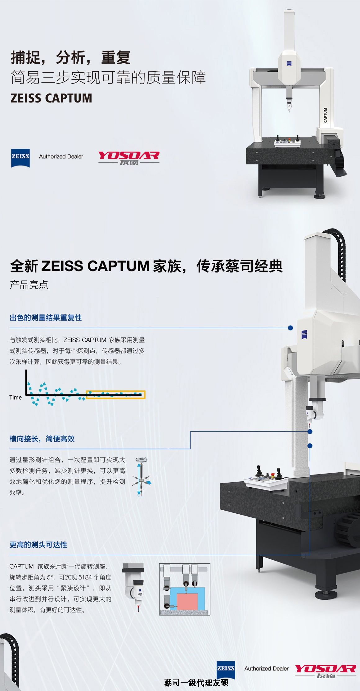 邵阳蔡司三坐标CAPTUM